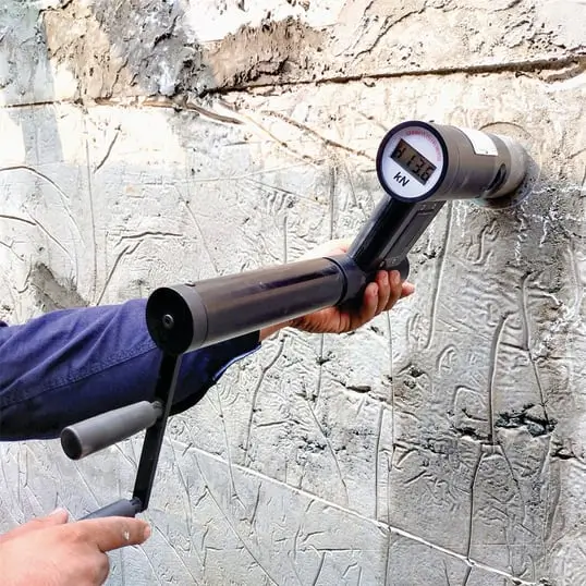 CAPO TEST FOR DETERMINATION OF COMPRESSIVE STRENGTH OF CONCRETE CAPO TEST FOR DETERMINATION OF COMPRESSIVE STRENGTH OF CONCRETE