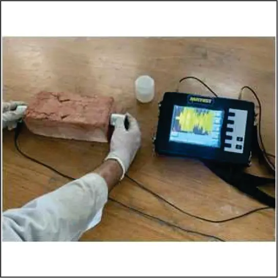 NON-DESTRUCTIVE TESTING (NDT) FOR DAMAGE ASSESSMENT OF OLD MASONRY STRUCTURES. NON-DESTRUCTIVE TESTING (NDT) FOR DAMAGE ASSESSMENT OF OLD MASONRY STRUCTURES.