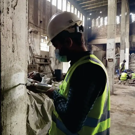 REBOUND HAMMER TEST (SCHMIDT HAMMER) REBOUND HAMMER TEST (SCHMIDT HAMMER)